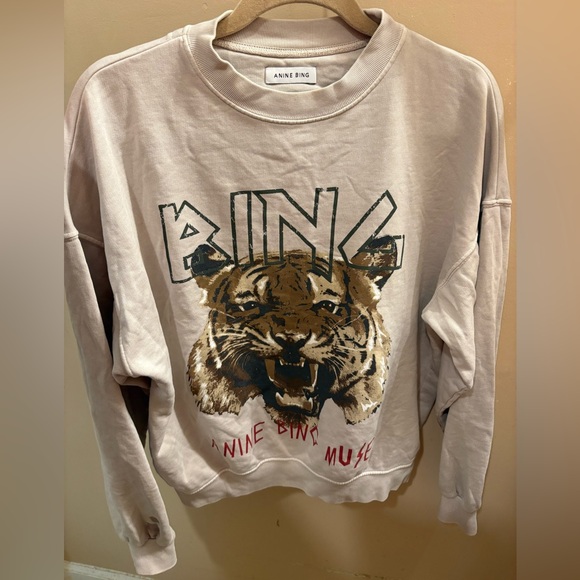 ANINE BING MUSE TIGER SWEATSHIRT WOMEN’S MEDIUM - Picture 12 of 14